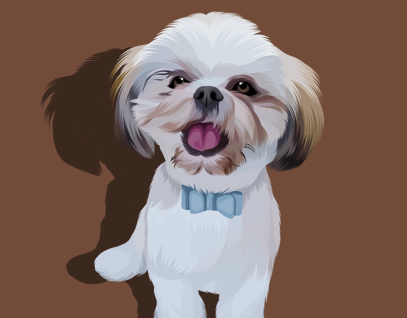 Vector-Sketch-of-Baby-Milo