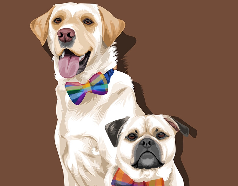 Vector-Sketch-of-Baxter-and-Reggie
