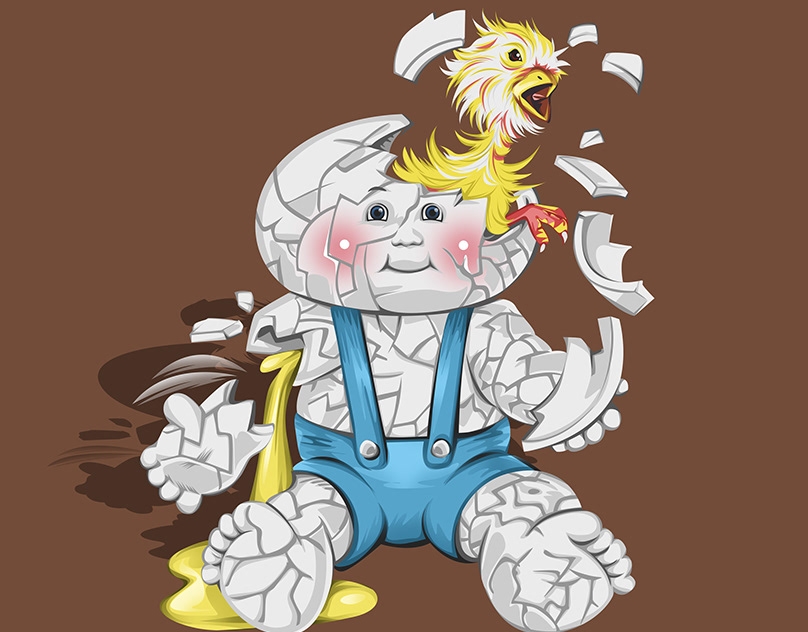 Vector-Sketch-of-Cracked-Jack