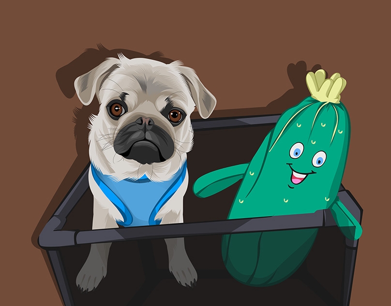 Vector-Sketch-of-Dilly