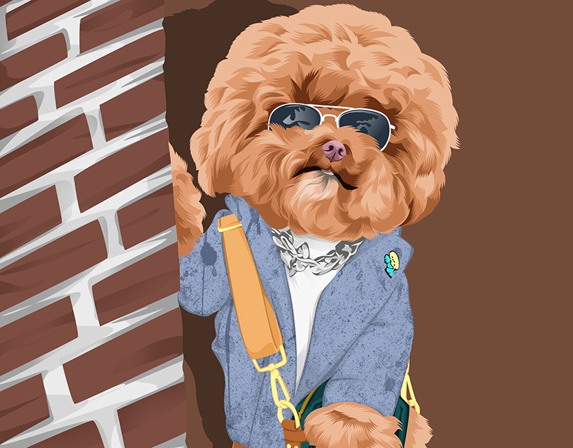 Vector-Sketch-of-Freddie