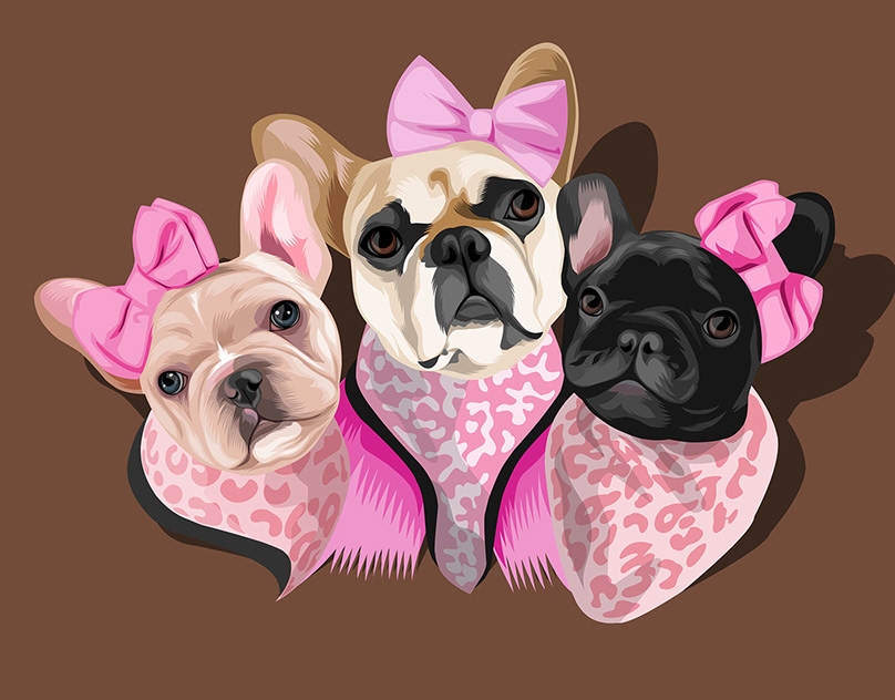 Vector-Sketch-of-GiGi-Mini-and-Shelby