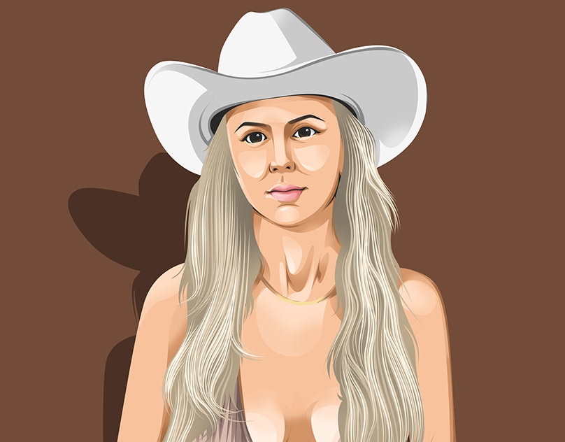Vector-Sketch-of-Hailey-Welch