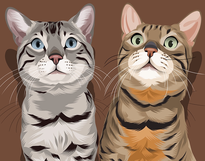 Vector-Sketch-of-Juneau-and-Jake