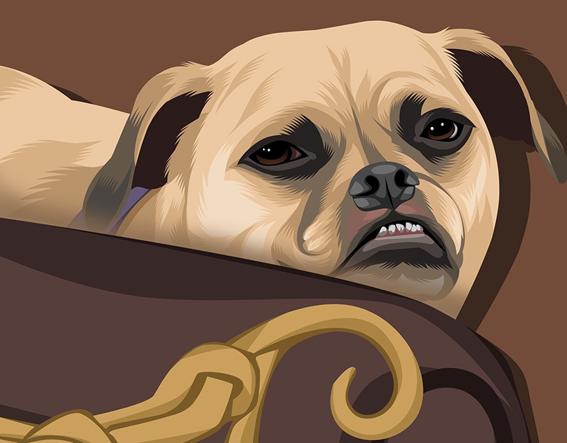 Vector-Sketch-of-Lady-Up-Close