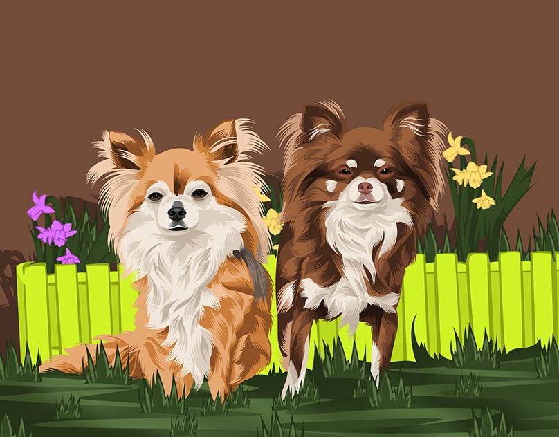 Vector-Sketch-of-Lucky-Chica