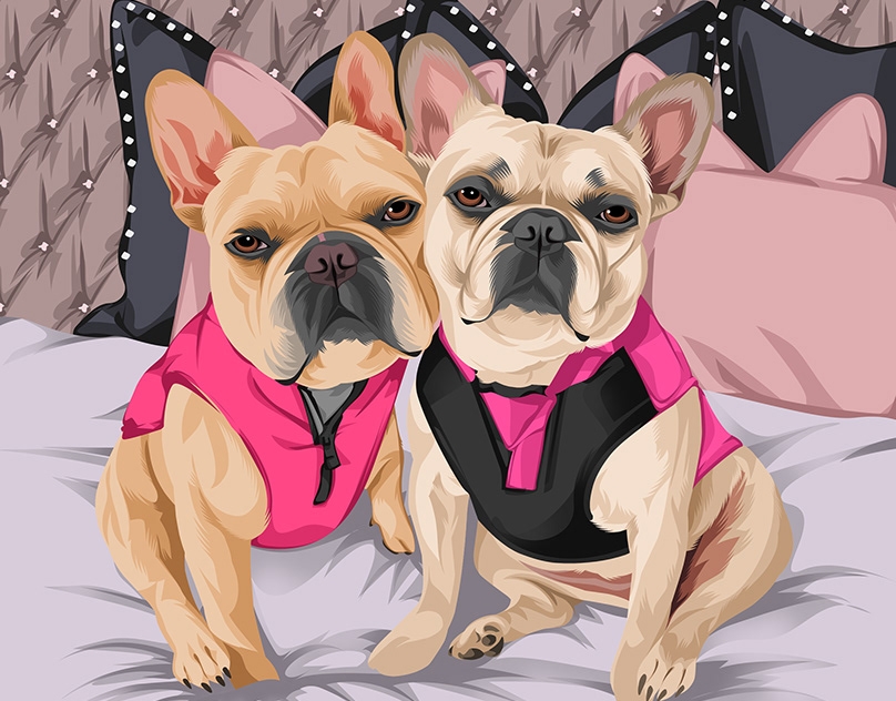 Vector-Sketch-of-Mini-and-GiGi