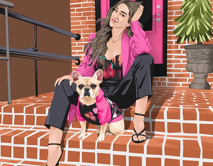 Vector-Sketch-of-Mini-and-Sarah