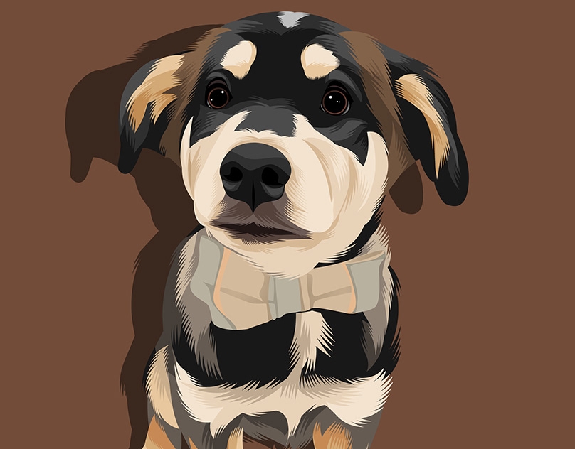 Vector-Sketch-of-Mishka