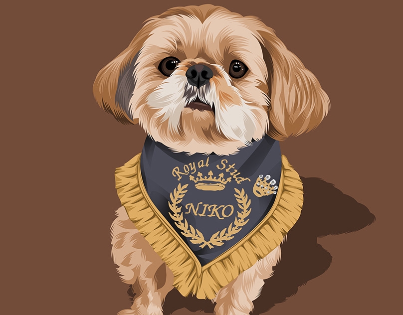 Vector-Sketch-of-Niko