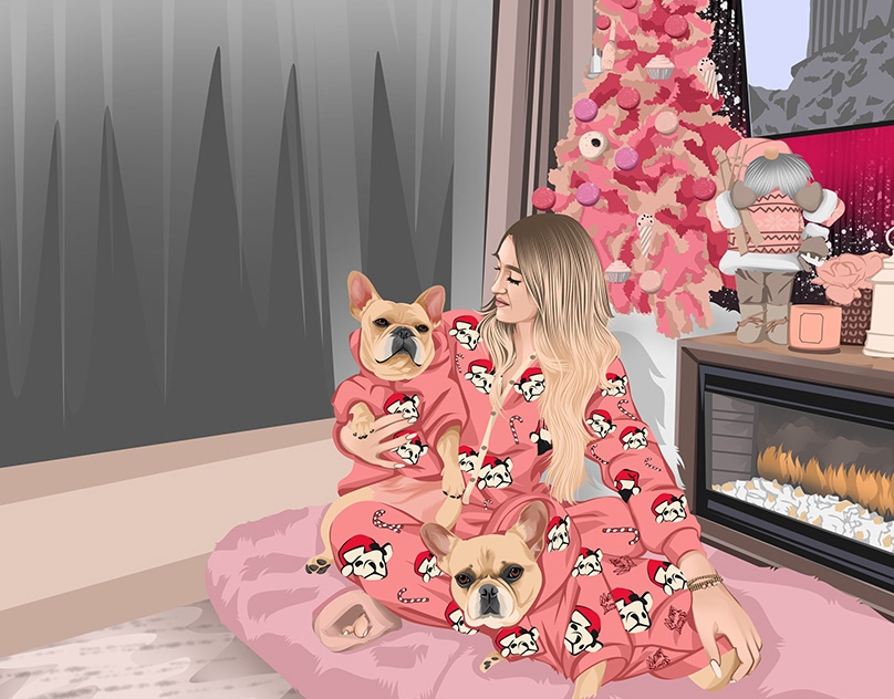 Vector-Sketch-of-Princess-Mini