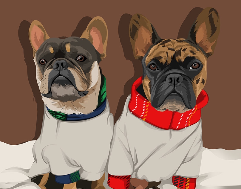 Vector-Sketch-of-Ralphy-and-Roman