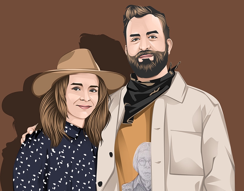 Vector-Sketch-of-Renee