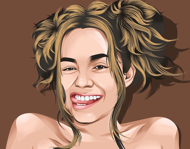 Vector-Sketch-of-Silly-Jellybean