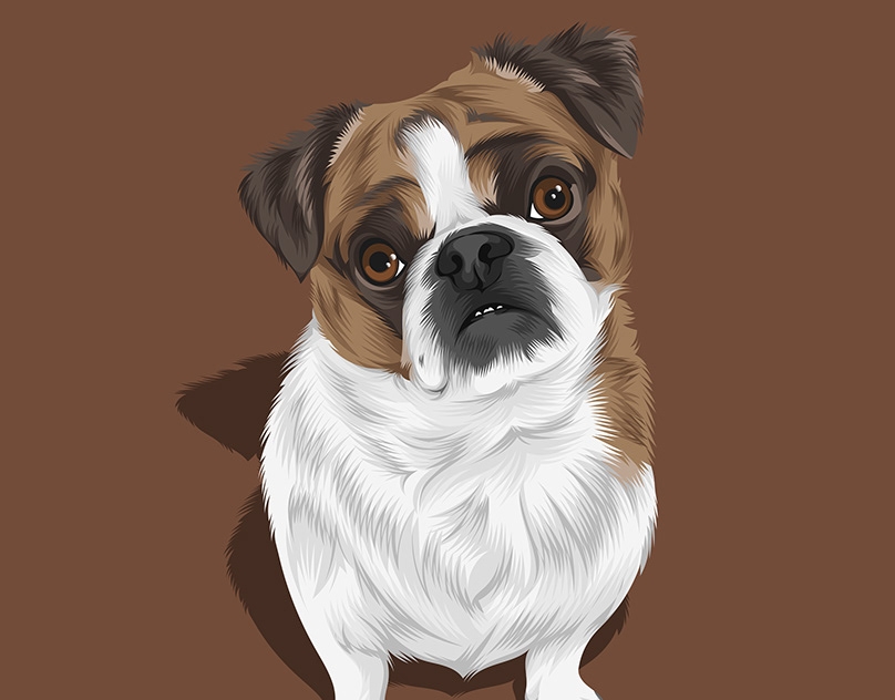 Vector-Sketch-of-Waffles