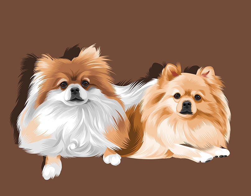 Vector-Sketch-of-Winston-and-Richard